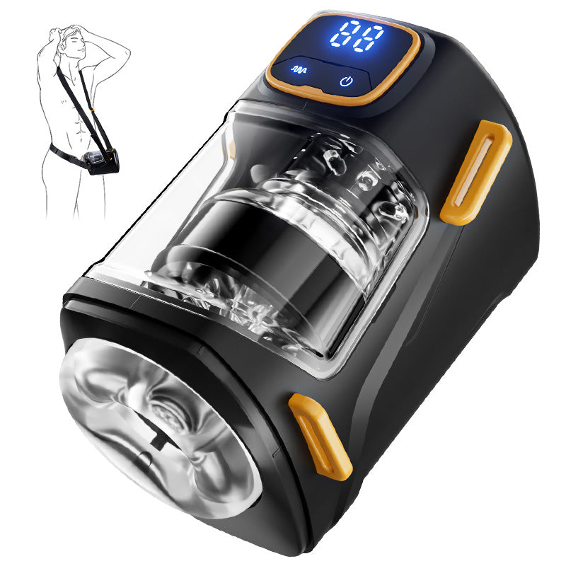 Hearteninghub ™  Wearable Male Masturbation Cup Thrusting 300 Thrusts/Min Stroker