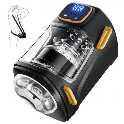Hearteninghub ™  Wearable Male Masturbation Cup Thrusting 300 Thrusts/Min Stroker