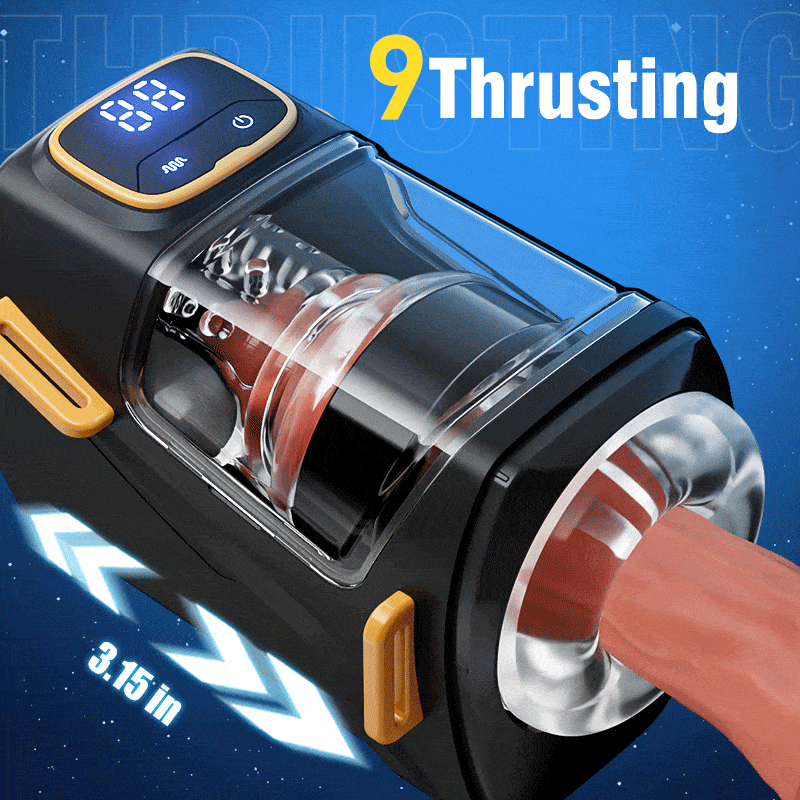 Hearteninghub ™  Wearable Male Masturbation Cup Thrusting 300 Thrusts/Min Stroker