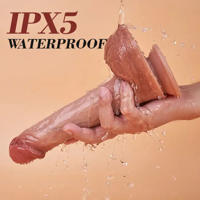 Hearteninghub ™ 8 Thrusting 8 Vibrating Intelligent Heating Lifelike Dildo 10.04 Inch