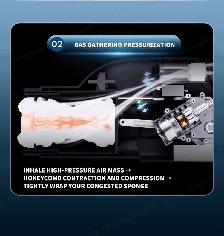 Hearteninghub ™ LETEN 10*5 Adjustable Modes Sucking Thrusting Heating Stroker