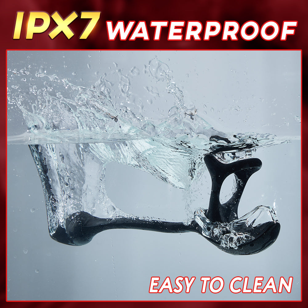 Hearteninghub ™ Zenith - Vibrating Anal Plug with Penis Rings