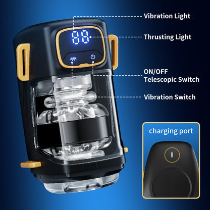 Hearteninghub ™  Wearable Male Masturbation Cup Thrusting 300 Thrusts/Min Stroker