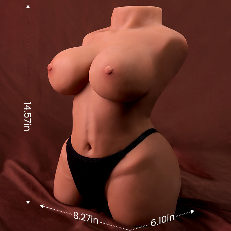 Hearteninghub ™ Acmejoy - Dual Entry Lifelike Doll Masturbator Sex Torso