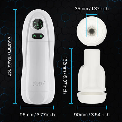 Hearteninghub ™ Automatic Sucking Vibrating Male Masturbator Blowjob Sex Toy