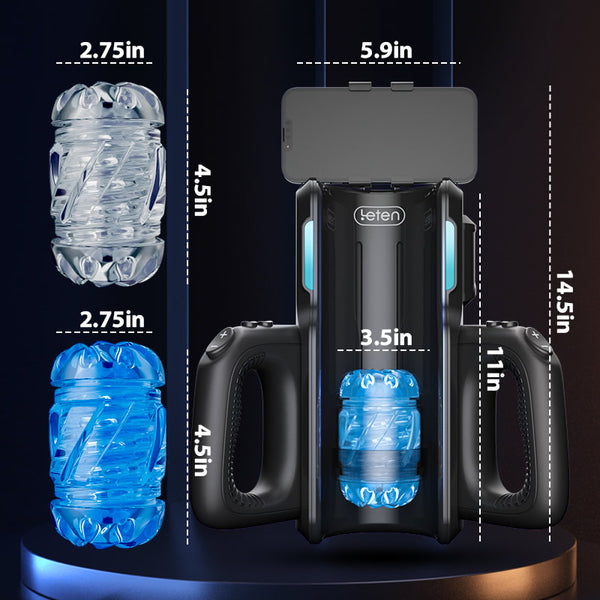 Hearteninghub ™ LETEN High Speed Automatic Piston Stroker Masturbator