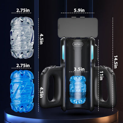 Hearteninghub ™ LETEN High Speed Automatic Piston Stroker Masturbator