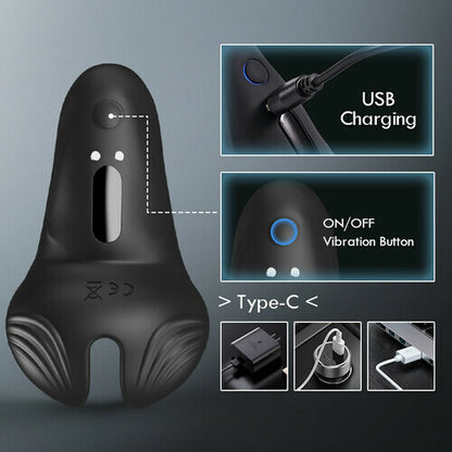 Hearteninghub ™  App Control Double Stimulation Well Wrapped Vibrating Cock Ring