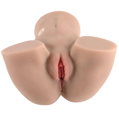 Hearteninghub ™  Rear Beauty Sucking & Vibrating Masturbator in Light